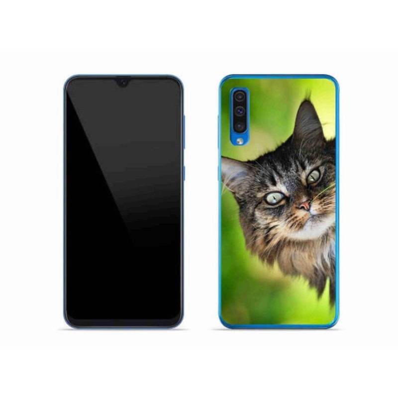 Gélový kryt mmCase na mobil Samsung Galaxy A50 - mačka 3