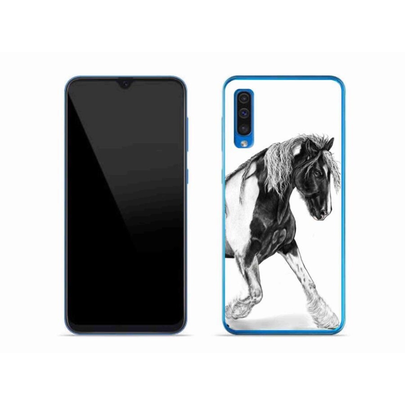Gélový kryt mmCase na mobil Samsung Galaxy A50 - kôň