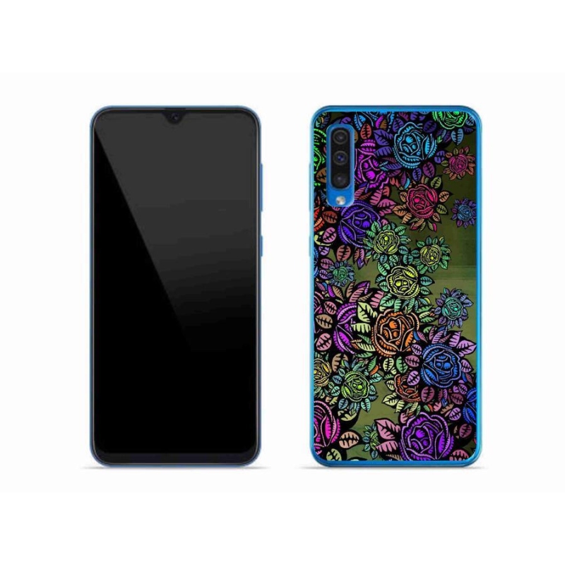 Gélový kryt mmCase na mobil Samsung Galaxy A50 - kvety 6