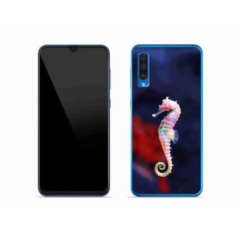 Gélový kryt mmCase na mobil Samsung Galaxy A50 - morský koník