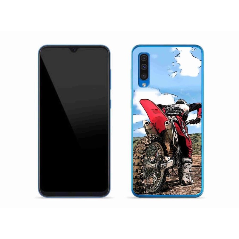 Gélový kryt mmCase na mobil Samsung Galaxy A50 - moto