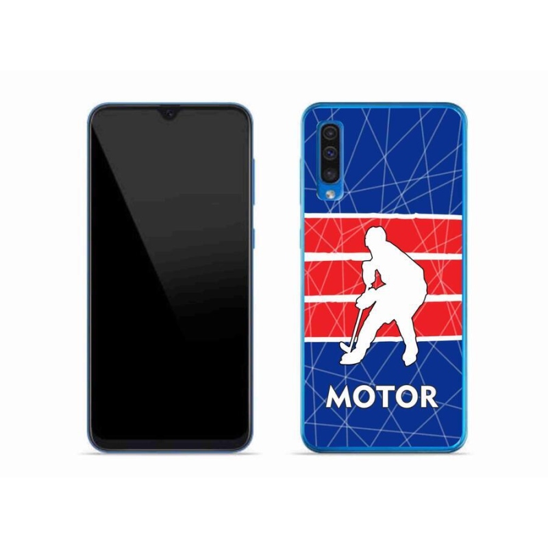 Gélový kryt mmCase na mobil Samsung Galaxy A50 - Motor