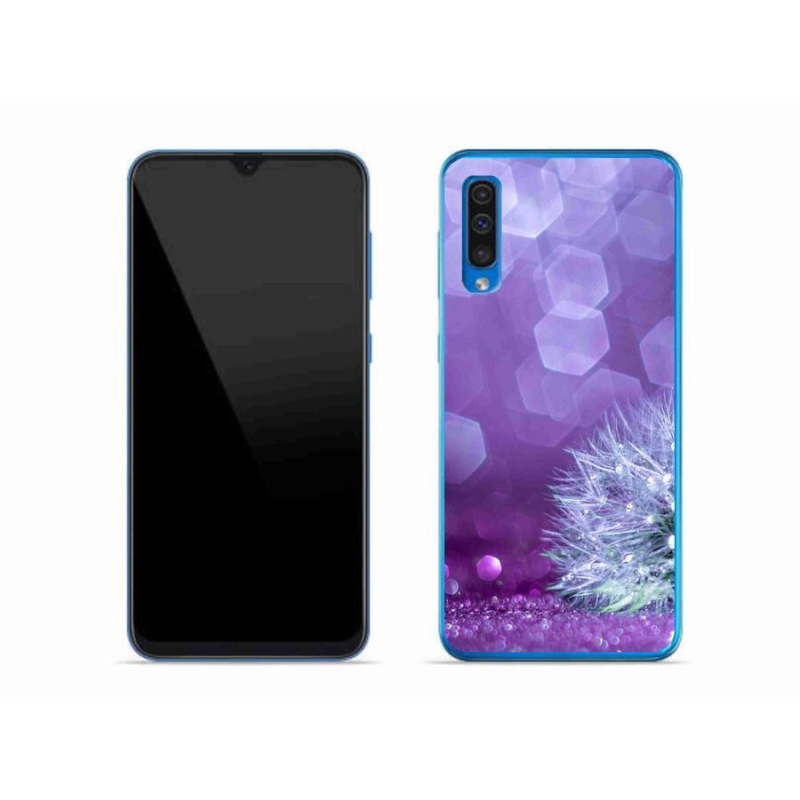 Gélový kryt mmCase na mobil Samsung Galaxy A50 - odkvitnuté púpava 2