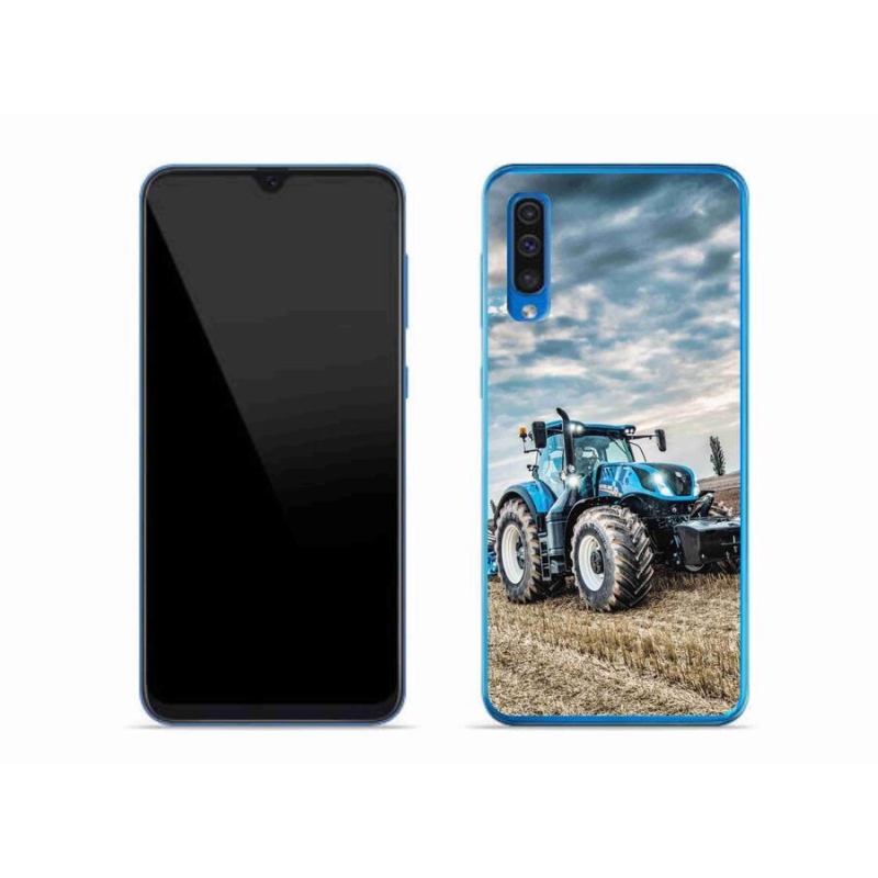 Gélový kryt mmCase na mobil Samsung Galaxy A50 - traktor 2