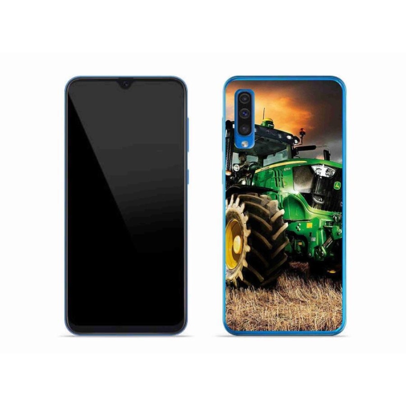 Gélový kryt mmCase na mobil Samsung Galaxy A50 - traktor