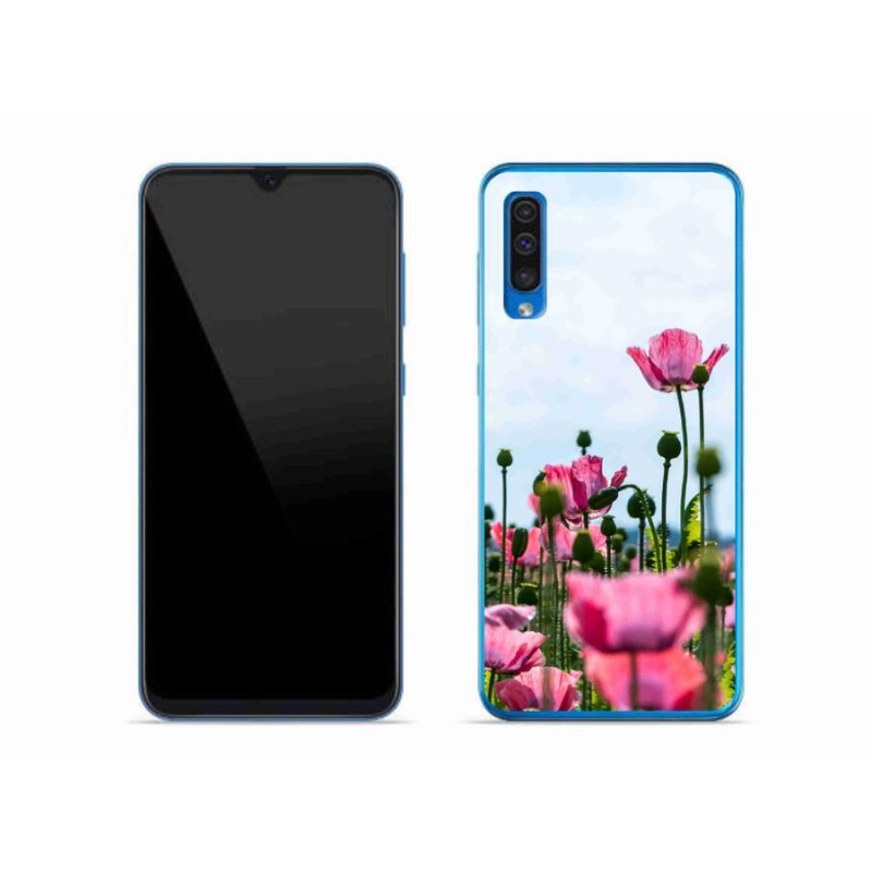 Gélový kryt mmCase na mobil Samsung Galaxy A50 - vlčí mak