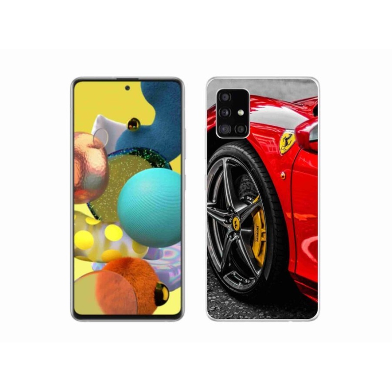 Gélový kryt mmCase na mobil Samsung Galaxy A51 5G - auto 1