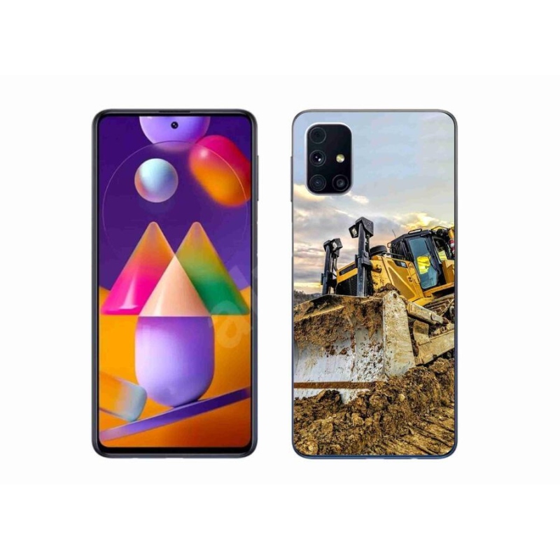 Gélový kryt mmCase na mobil Samsung Galaxy A51 5G - bager