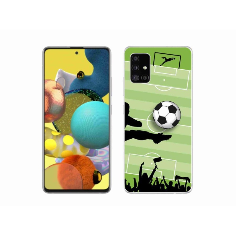 Gélový kryt mmCase na mobil Samsung Galaxy A51 5G - futbal 3