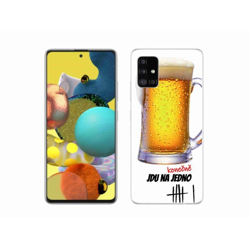 Gélový kryt mmCase na mobil Samsung Galaxy A51 5G - idem na jedno