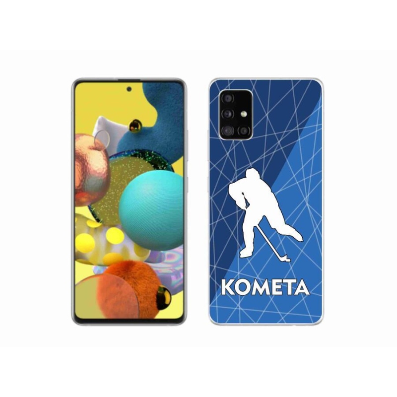 Gélový kryt mmCase na mobil Samsung Galaxy A51 5G - Kometa