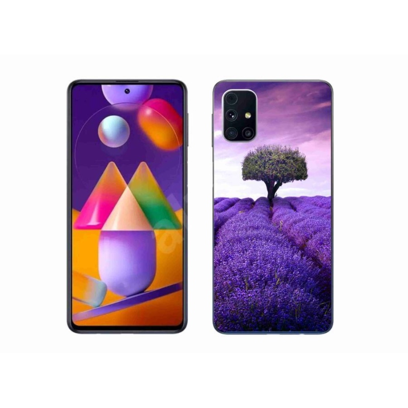 Gélový kryt mmCase na mobil Samsung Galaxy A51 5G - levanduľová lúka