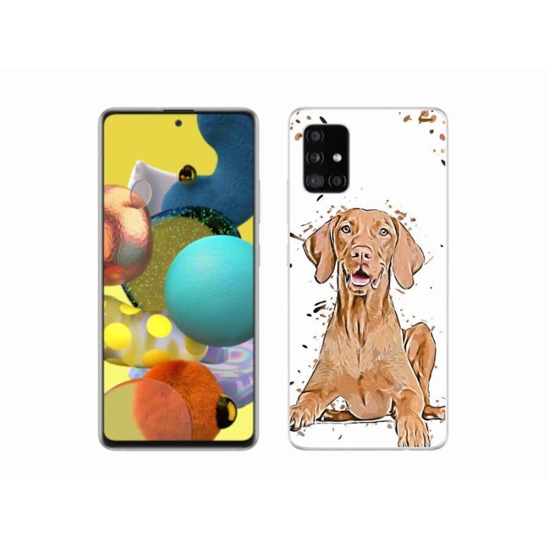 Gélový kryt mmCase na mobil Samsung Galaxy A51 5G - maďar