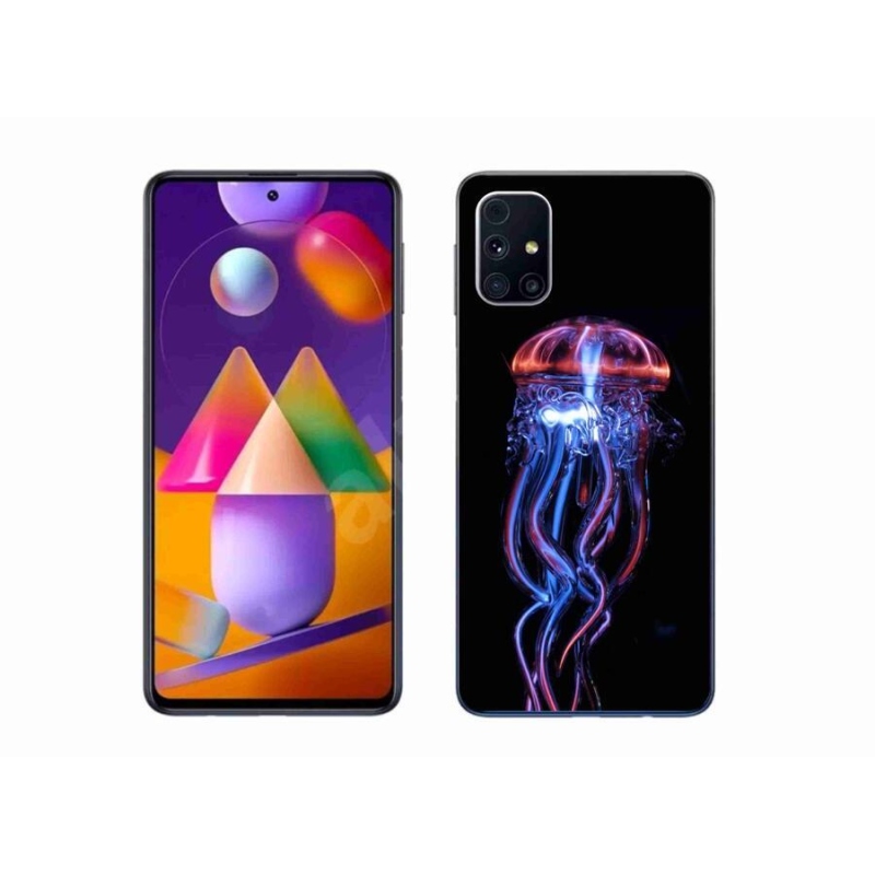 Gélový kryt mmCase na mobil Samsung Galaxy A51 5G - medúza