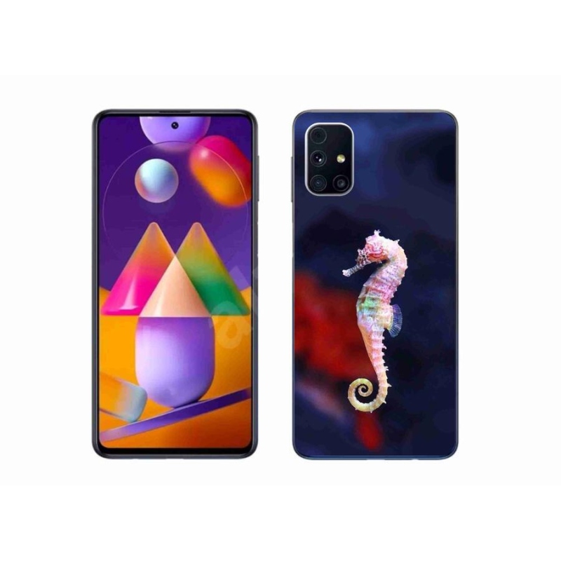 Gélový kryt mmCase na mobil Samsung Galaxy A51 5G - morský koník