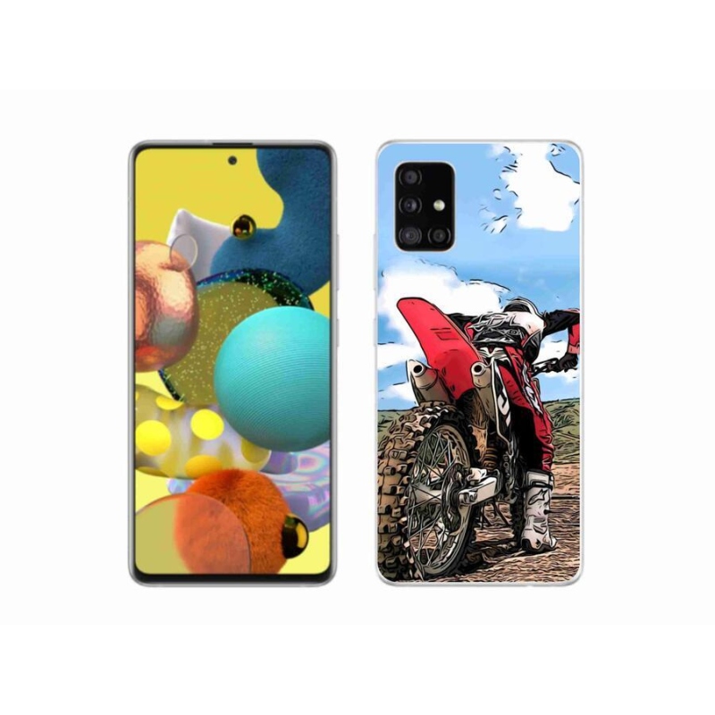 Gélový kryt mmCase na mobil Samsung Galaxy A51 5G - moto