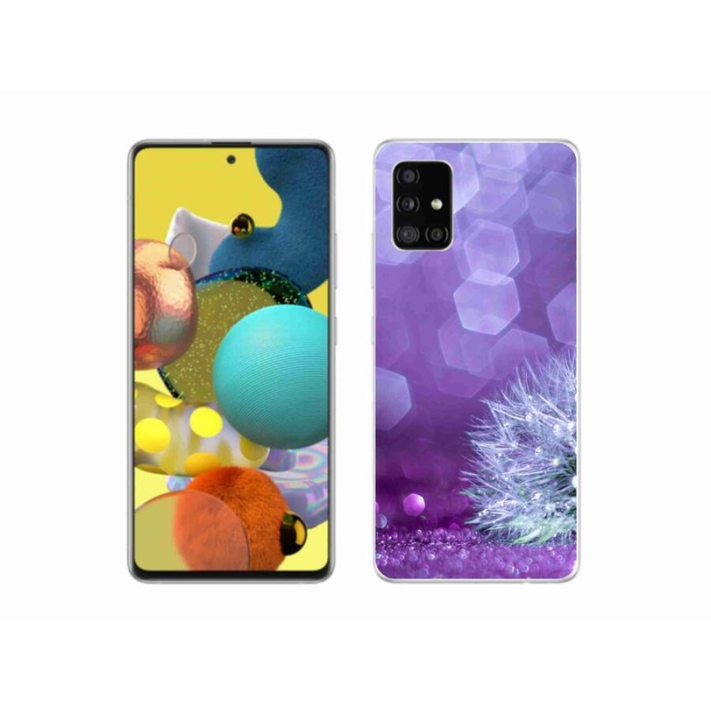 Gélový kryt mmCase na mobil Samsung Galaxy A51 5G - odkvitnuté púpava 2