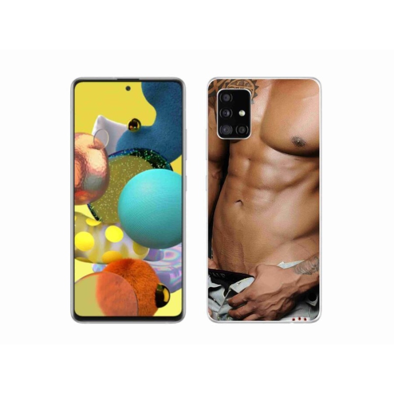 Gélový kryt mmCase na mobil Samsung Galaxy A51 5G - sexy muž