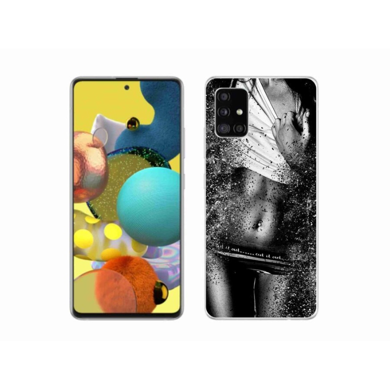 Gélový kryt mmCase na mobil Samsung Galaxy A51 5G - sexy žena 1