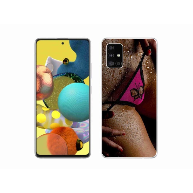 Gélový kryt mmCase na mobil Samsung Galaxy A51 5G - sexy žena