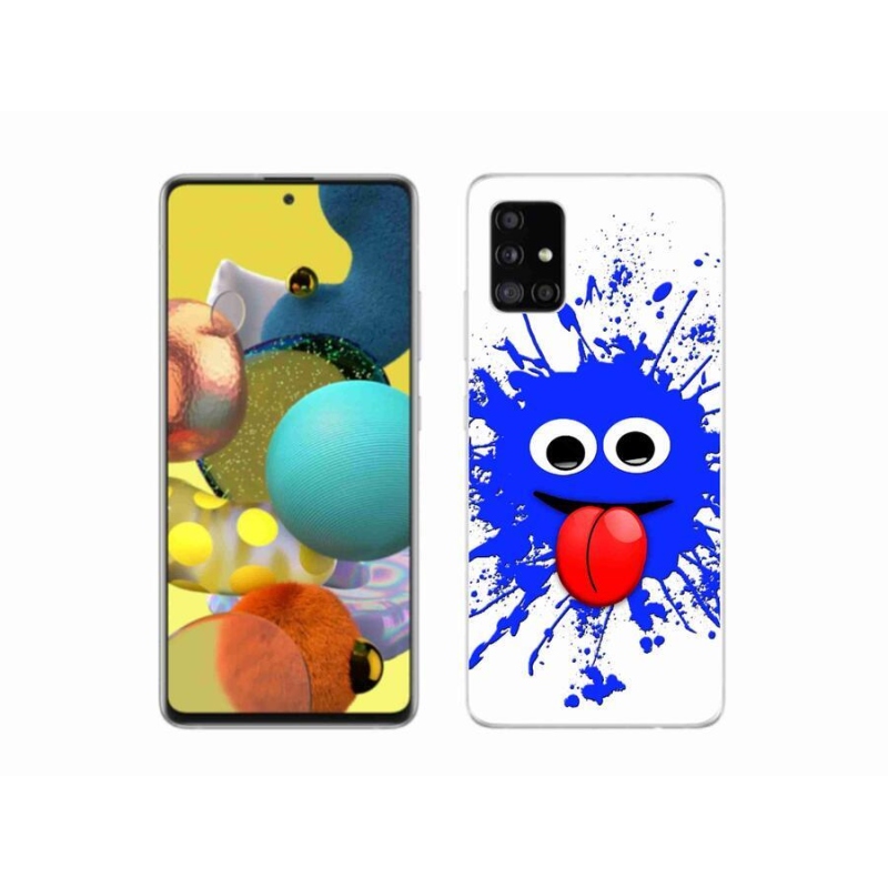 Gélový kryt mmCase na mobil Samsung Galaxy A51 5G - strašidlo