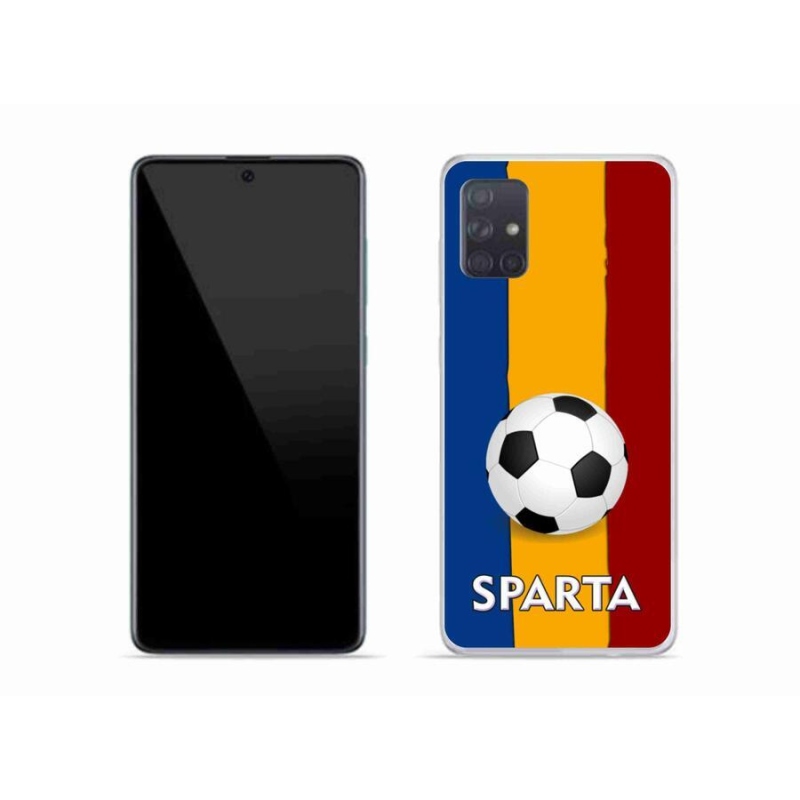 Gélový kryt mmCase na mobil Samsung Galaxy A51 - futbal 1