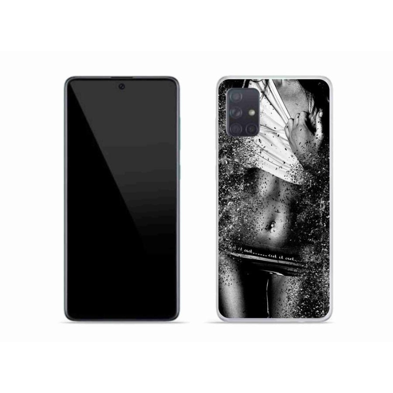 Gélový kryt mmCase na mobil Samsung Galaxy A51 - sexy žena 1
