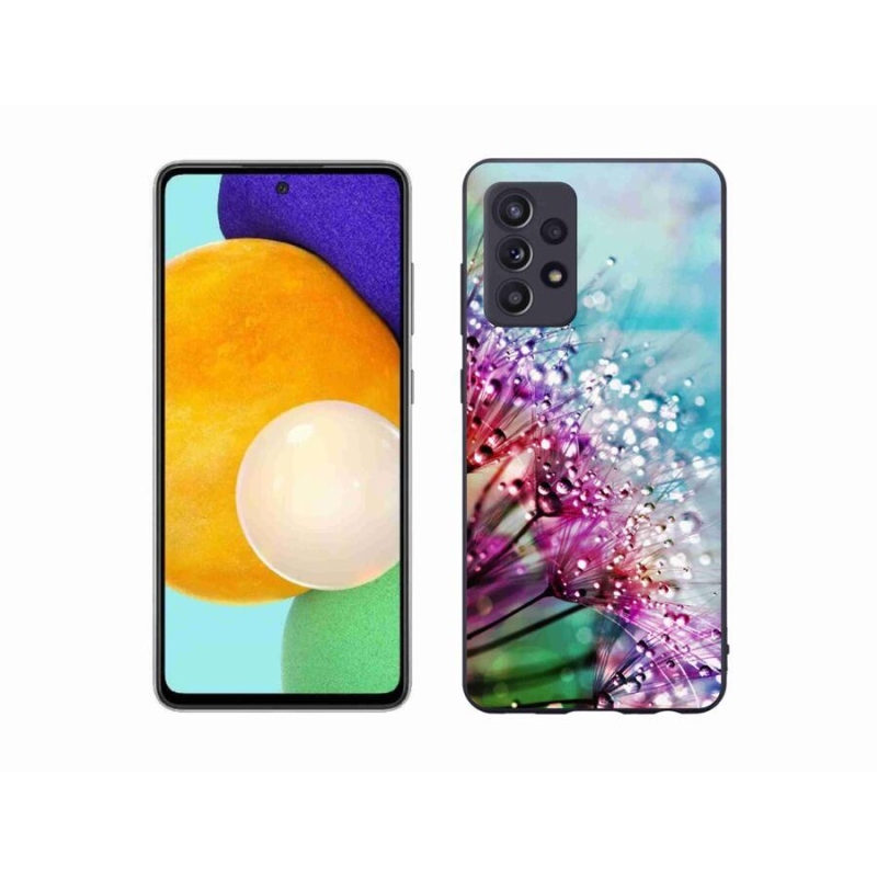 Gélový kryt mmCase na mobil Samsung Galaxy A52 / A52 5G - farebné kvety