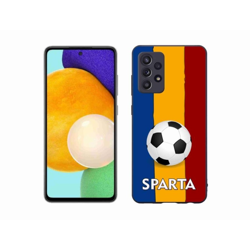 Gélový kryt mmCase na mobil Samsung Galaxy A52 / A52 5G - futbal 1