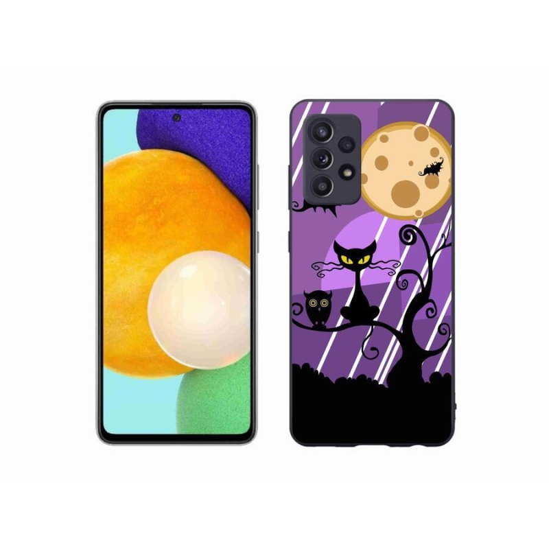 Gélový kryt mmCase na mobil Samsung Galaxy A52 / A52 5G - halloween