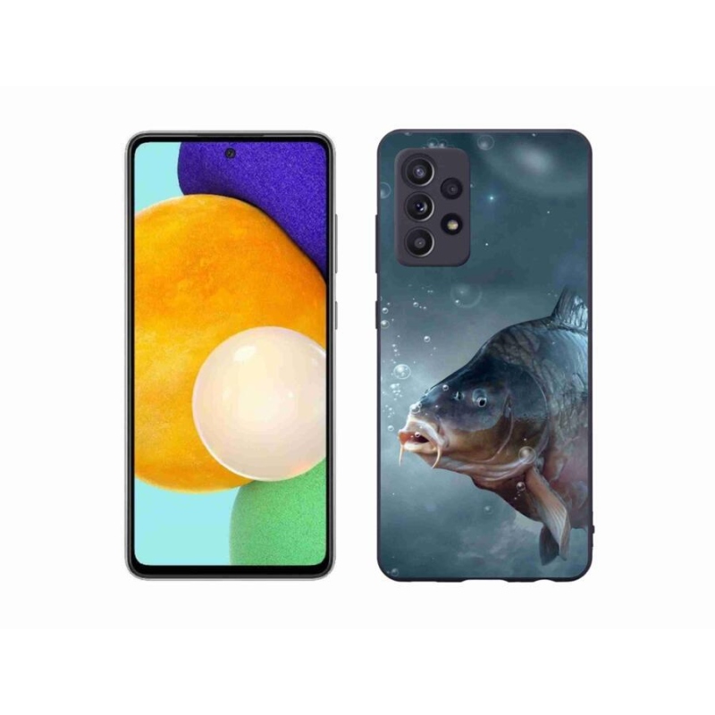 Gélový kryt mmCase na mobil Samsung Galaxy A52 / A52 5G - kapor a bublinky