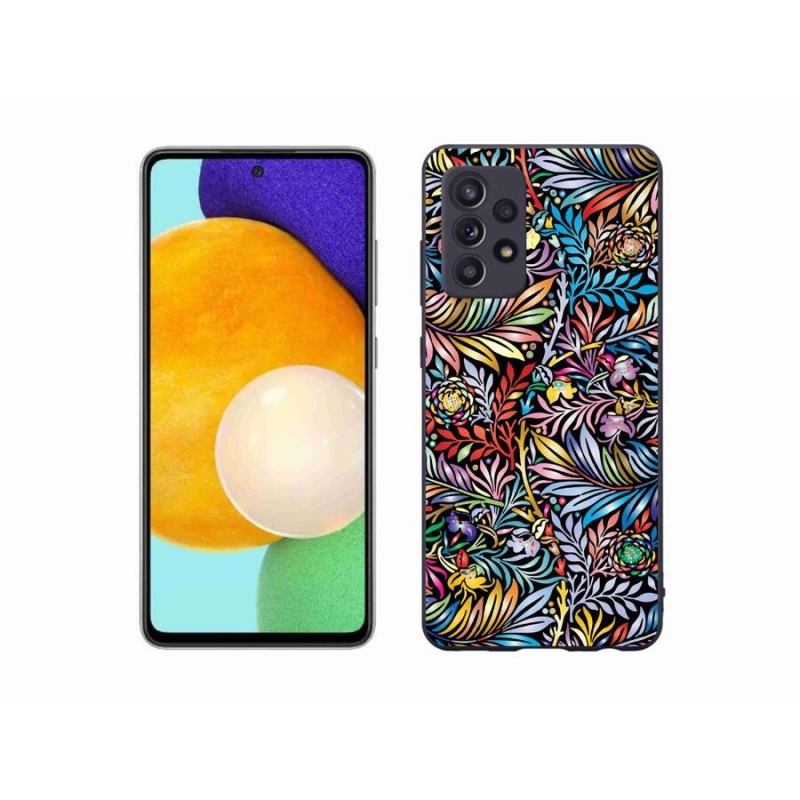 Gélový kryt mmCase na mobil Samsung Galaxy A52/A52 5G - kvety 5