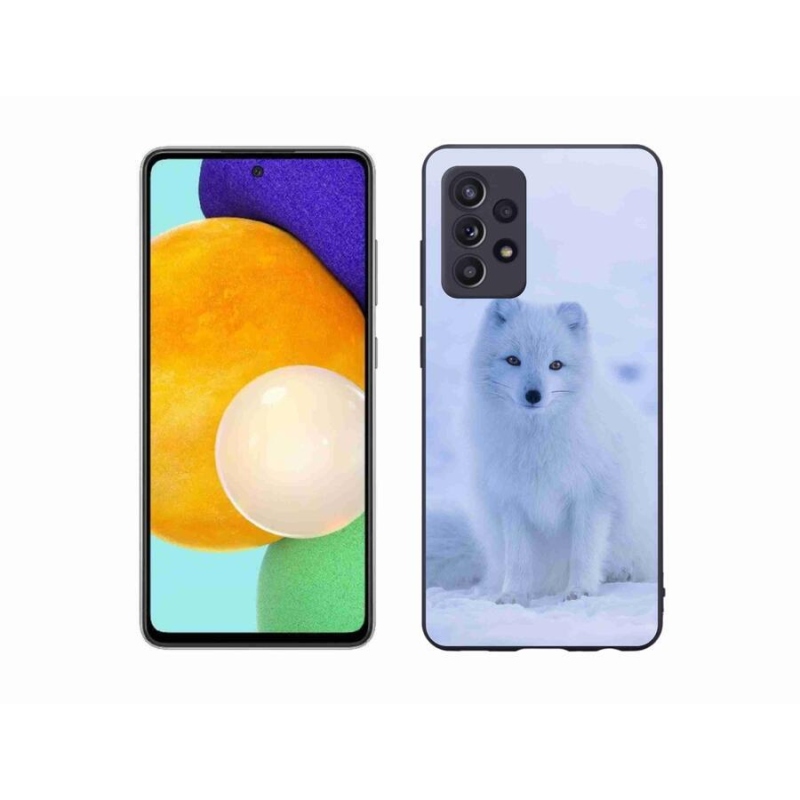 Gélový kryt mmCase na mobil Samsung Galaxy A52 / A52 5G - polárna líška