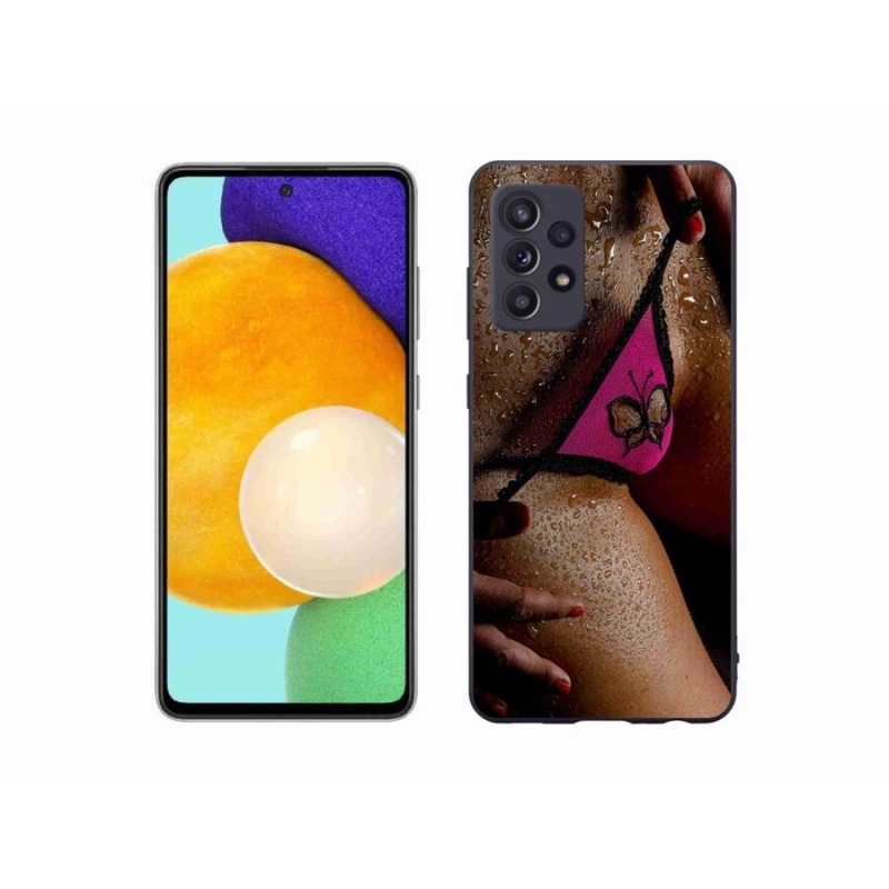 Gélový kryt mmCase na mobil Samsung Galaxy A52 / A52 5G - sexy žena