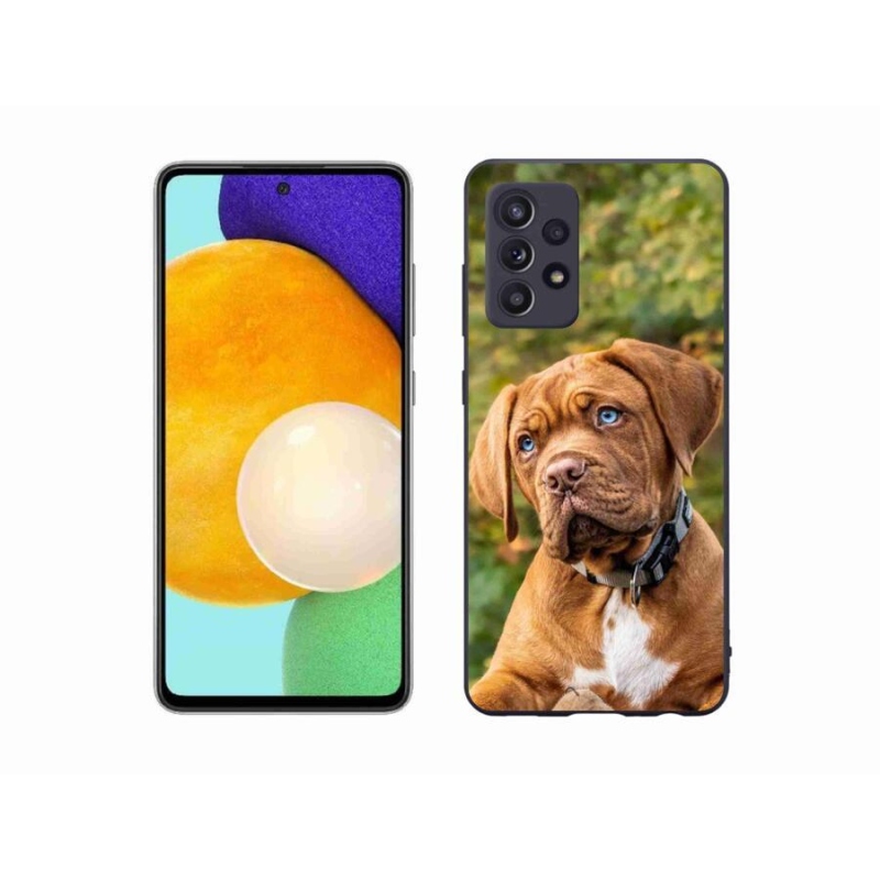 Gélový kryt mmCase na mobil Samsung Galaxy A52 / A52 5G - šteniatko