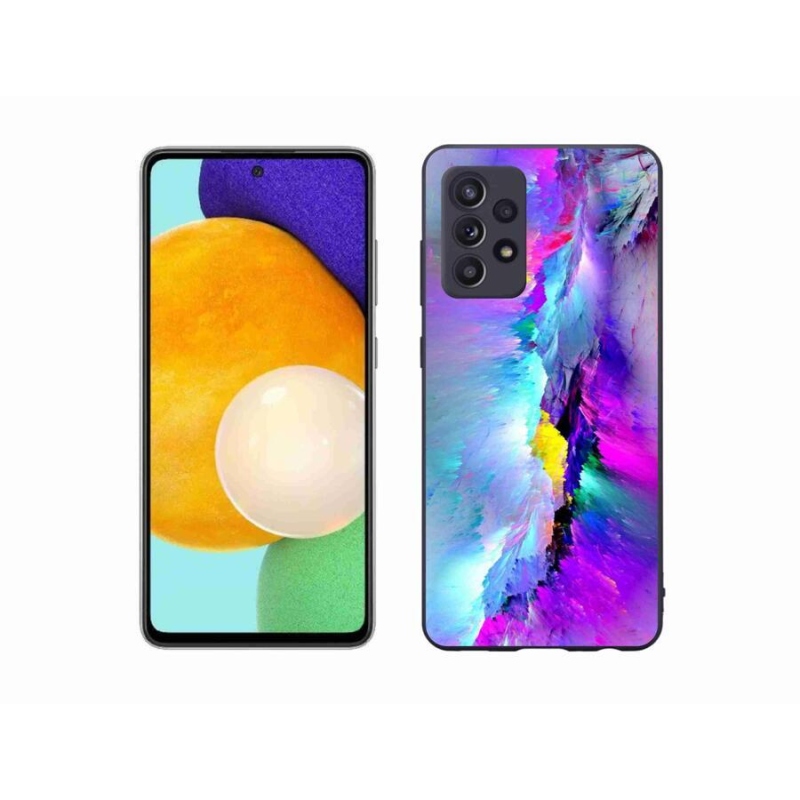 Gélový kryt mmCase na mobil Samsung Galaxy A52s 5G - abstrakt