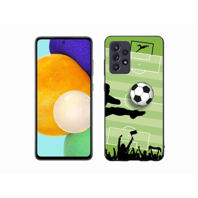 Gélový kryt mmCase na mobil Samsung Galaxy A52s 5G - futbal 3