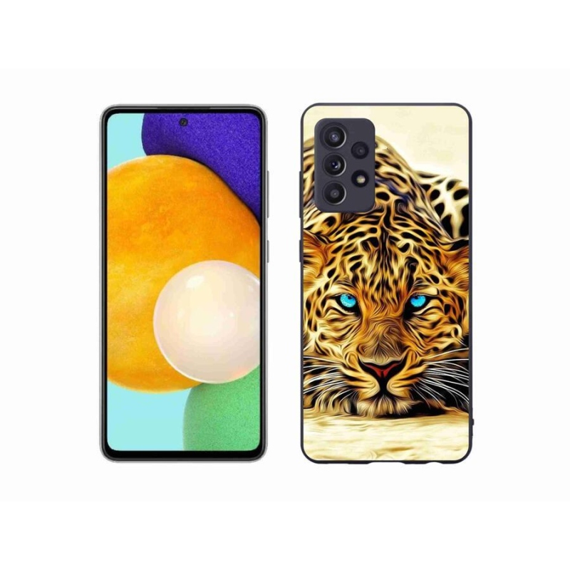 Gélový kryt mmCase na mobil Samsung Galaxy A52s 5G - kreslený tiger