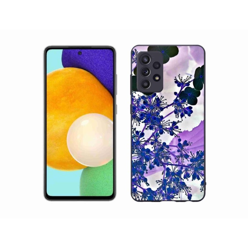 Gélový kryt mmCase na mobil Samsung Galaxy A52s 5G - kvet hortenzie