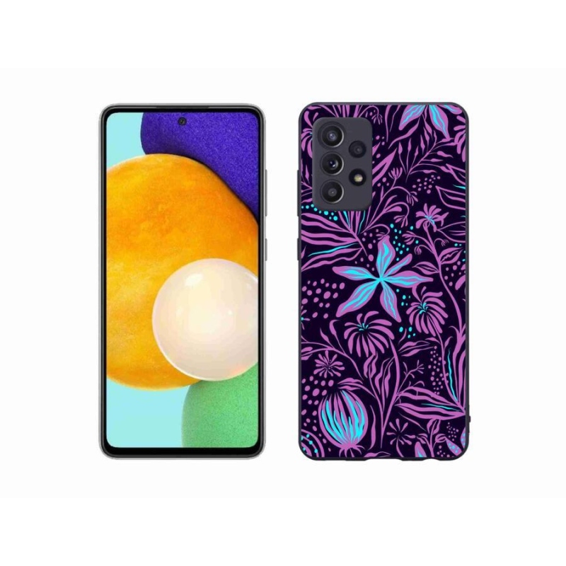 Gélový kryt mmCase na mobil Samsung Galaxy A52s 5G - kvety 2