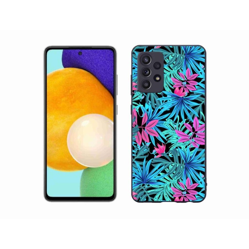 Gélový kryt mmCase na mobil Samsung Galaxy A52s 5G - kvety 3