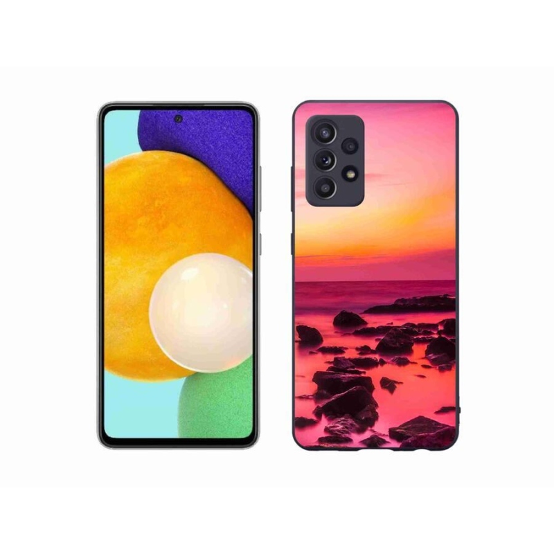 Gélový kryt mmCase na mobil Samsung Galaxy A52s 5G - more a žiara