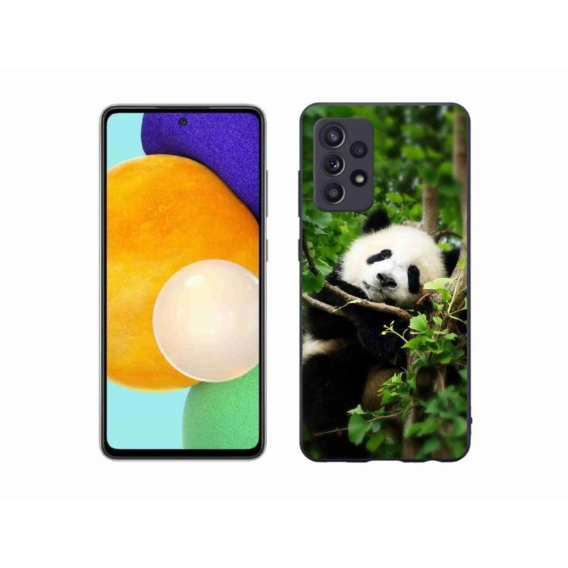 Gélový kryt mmCase na mobil Samsung Galaxy A52s 5G - panda