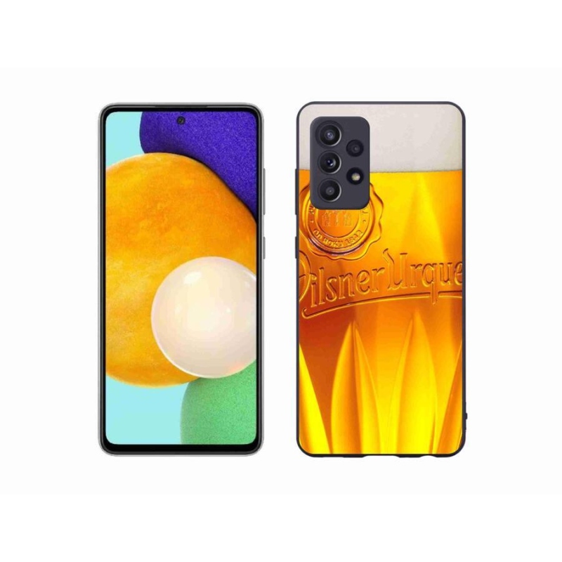 Gélový kryt mmCase na mobil Samsung Galaxy A52s 5G - pivo