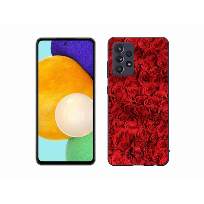 Gélový kryt mmCase na mobil Samsung Galaxy A52s 5G - ruža