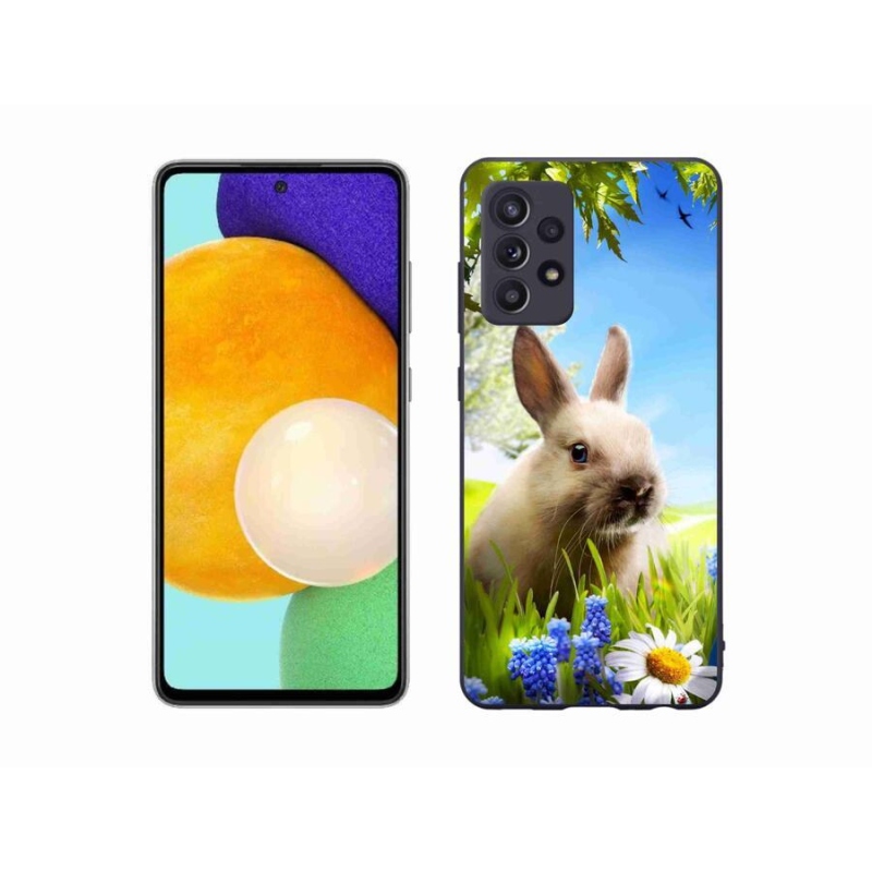 Gélový kryt mmCase na mobil Samsung Galaxy A52s 5G - zajačik