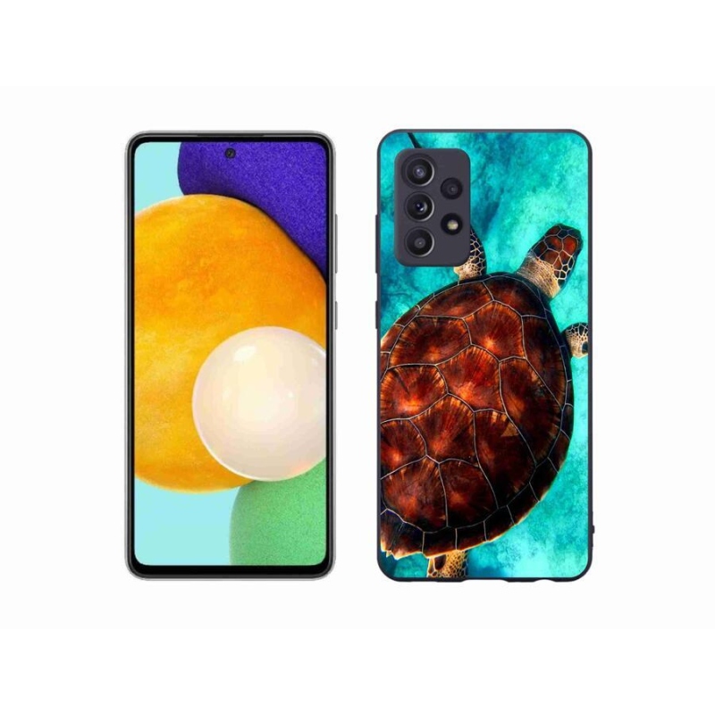 Gélový kryt mmCase na mobil Samsung Galaxy A52s 5G - korytnačka