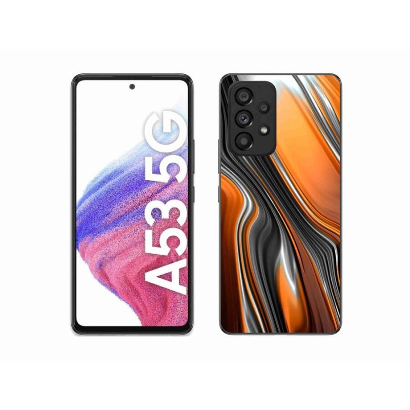 Gélový kryt mmCase na mobil Samsung Galaxy A53 5G - abstrakt 3