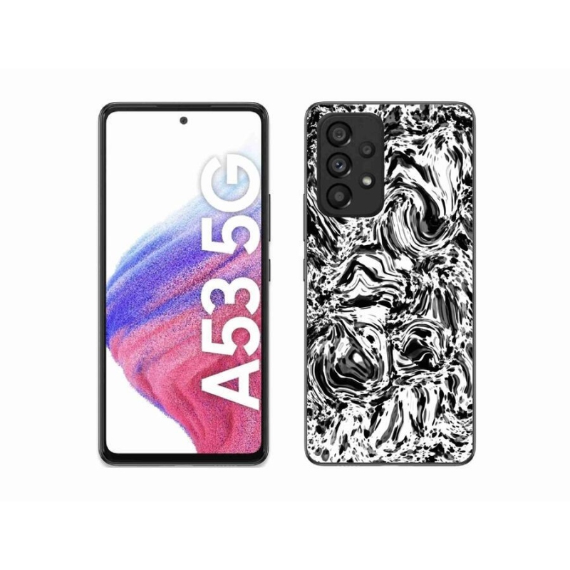 Gélový kryt mmCase na mobil Samsung Galaxy A53 5G - abstrakt 4