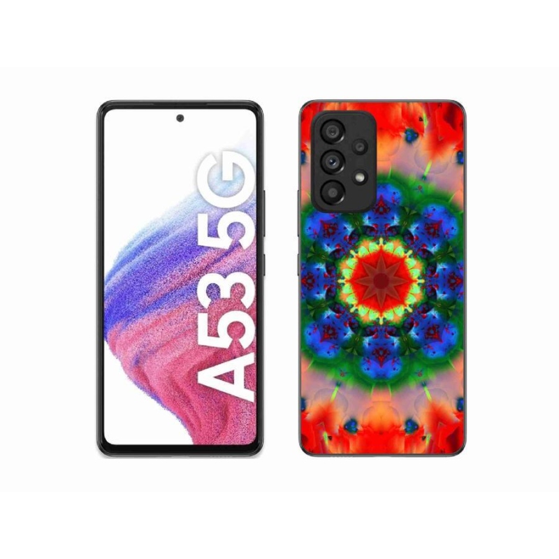 Gélový kryt mmCase na mobil Samsung Galaxy A53 5G - abstrakt 5